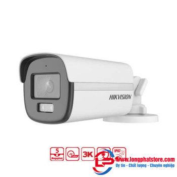 Camera HDTVI có màu ban đêm 5MP HIKVISION DS-2CE12KF0T-FS