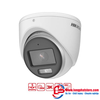 Camera HDTVI có màu ban đêm 5MP HIKVISION DS-2CE72KF0T-FS