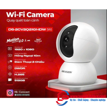 Camera Wifi 2MP HIKVISION DS-2CV2Q21G1-IDW (W)
