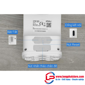 Camera IMOU AOV 4G PT IPC-B7ED-5M0TEA-EU/FSP14 5MP [Kèm tấm pin Solar]