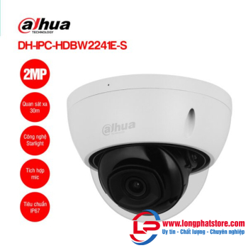 Camera IP 2MP DAHUA DH-IPC-HDBW2241E-S
