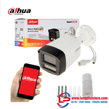 Camera IP 2MP DAHUA DH-IPC-HFW1239TL1-A-IL có mic