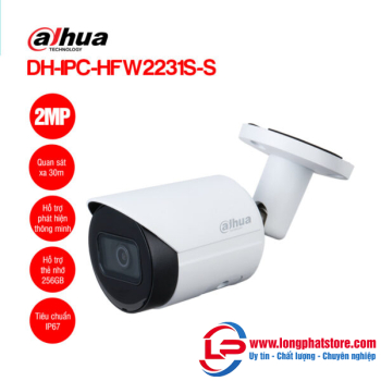 Camera IP 2MP DAHUA DH-IPC-HFW2231S-S