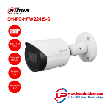 Camera IP 2MP DAHUA DH-IPC-HFW2241S-S