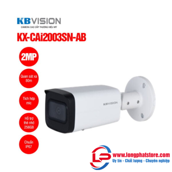 Camera IP 2MP KBVISION KX-CAi2003SN-AB