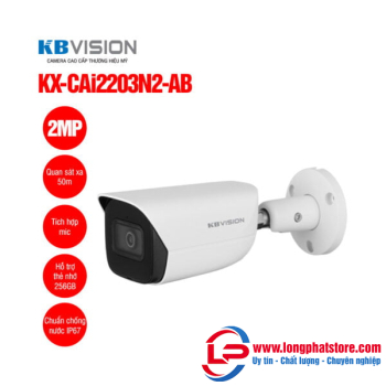 Camera IP 2MP KBVISION KX-CAi2203N2-AB