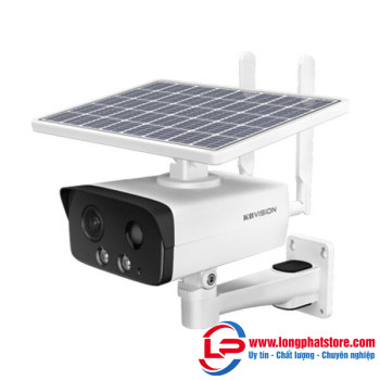 Camera IP 4G tích hợp pin năng lượng mặt trời 4MP KBVISION KX-CF4203GN-AL-SP