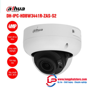 Camera IP 4MP DAHUA DH-IPC-HDBW3441R-ZAS-S2
