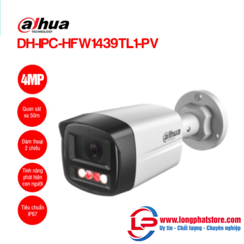Camera IP 4MP DAHUA DH-IPC-HFW1439TL1-PV