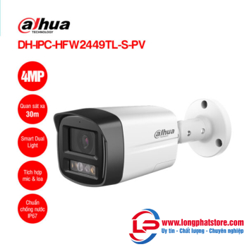 Camera IP 4MP DAHUA DH-IPC-HFW2449TL-S-PV