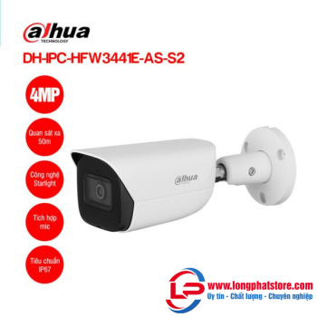 Camera IP 4MP DAHUA DH-IPC-HFW3441E-AS-S2