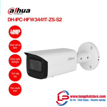 Camera IP 4MP DAHUA DH-IPC-HFW3441T-ZS-S2