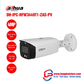 Camera IP 4MP DAHUA DH-IPC-HFW3449T1-ZAS-PV