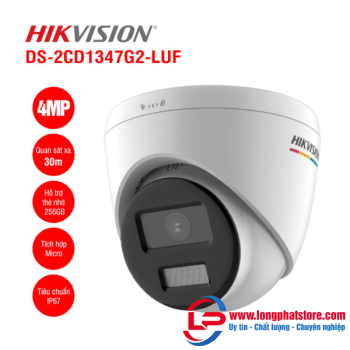 Camera IP 4MP HIKVISION DS-2CD1347G2-LUF