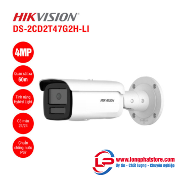 Camera IP 4MP Hikvision DS-2CD2T47G2H-LI
