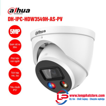 Camera IP 5MP DAHUA DH-IPC-HDW3549H-AS-PV