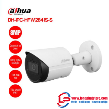 Camera IP 8MP DAHUA DH-IPC-HFW2841S-S