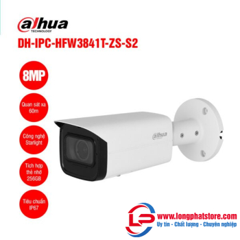Camera IP 8MP DAHUA DH-IPC-HFW3841T-ZS-S2