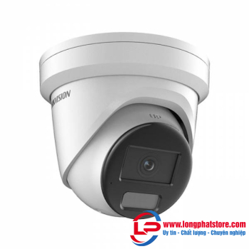 Camera IP Colorvu 2MP HIKVISION DS-2CD2327G2-LU tích hợp MIC