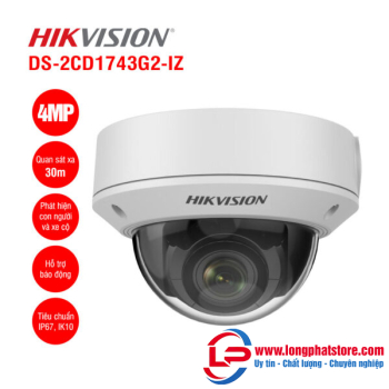 Camera IP Dome 4MP Hikvision DS-2CD1743G2-IZ