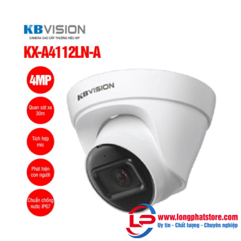 Camera IP dome 4MP KBVISION KX-A4112LN-A