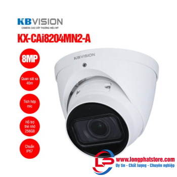 Camera IP Dome 8MP KBVISION KX-CAi8204MN2-A