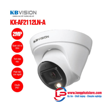 Camera IP Full color 2MP KBVISION KX-AF2112LN-A