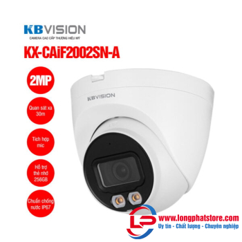 Camera IP Full color 2MP KBVISION KX-CAiF2002SN-A