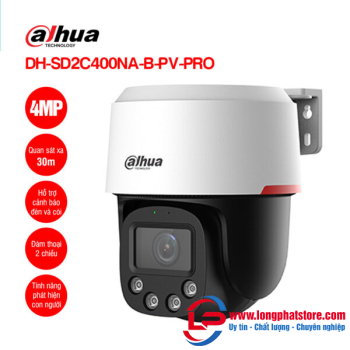 Camera IP PT 4MP DAHUA DH-SD2C400NA-B-PV-PRO