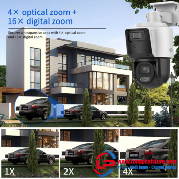 Camera IP PTZ 4MP Hikvision DS-2SE3C404MWG-E/14