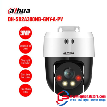 Camera IP quay quét 3MP DAHUA DH-SD2A300NB-GNY-A-PV
