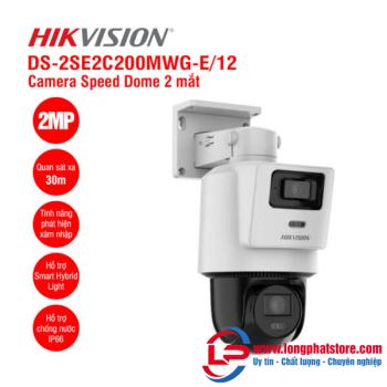 Camera IP Speed dome 2MP Hikvision DS-2SE2C200MWG-E/12