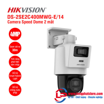 Camera IP Speed dome 4MP Hikvision DS-2SE2C400MWG-E/14