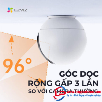 Camera mắt kép quay quét 2K+ EZVIZ C60P Dual Mix