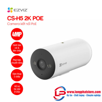 Camera ngoài trời EZVIZ H5 PoE 2K