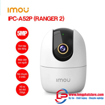 Camera Wifi 360 độ IMOU IPC-A52P (Ranger 2 5MP)