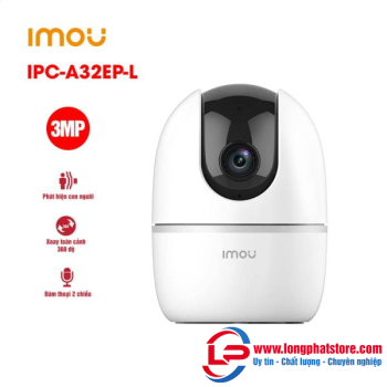 Camera wifi trong nhà quay quét 3MP IMOU IPC-A32EP-L