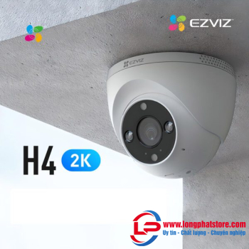 Camera WiFi bán cầu thông minh EZVIZ H4 2K (3MP)