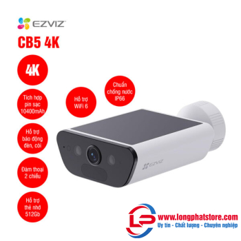 Camera Wifi dùng pin EZVIZ CB5 4K