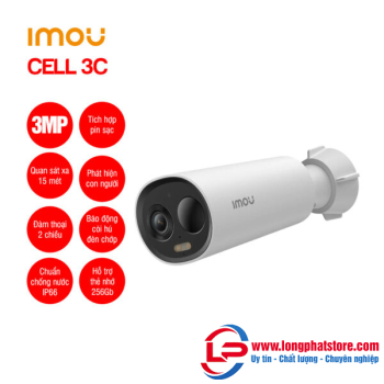 Camera Wifi dùng pin IMOU CELL 3C 3MP