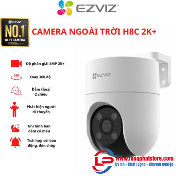 Camera WiFi EZVIZ H8C 2K+ 4MP (Tích hợp Ai thông minh)