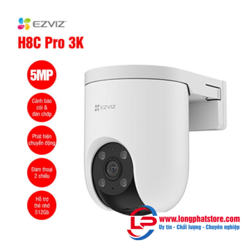Camera WiFi quay quét EZVIZ H8C Pro 3K 5MP