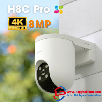 Camera WiFi EZVIZ H8C Pro 4K 8MP