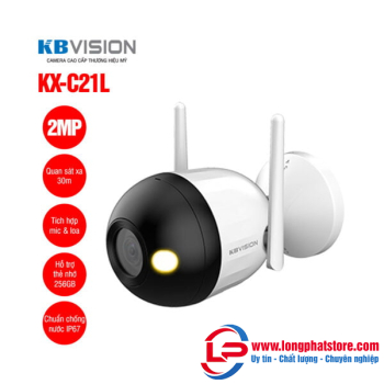 Camera Wifi Full Color 2MP KBVISION KX-C21L