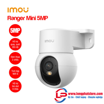 Camera Wifi trong nhà iMOU Ranger Mini 5MP (IPC-K2MP-5H1WE)