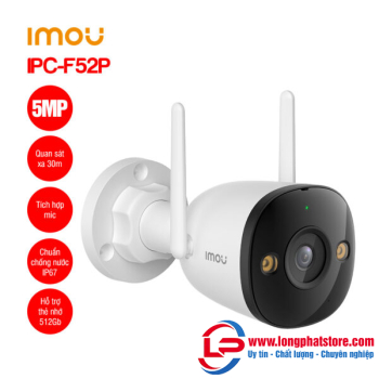 Camera Wifi ngoài trời 5MP IMOU IPC-F52P