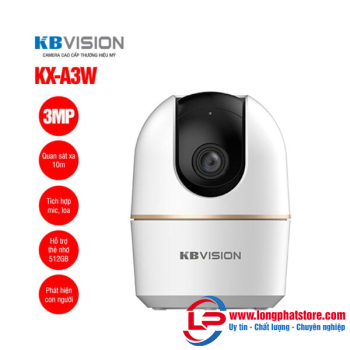 Camera wifi quay quét 3MP KBVISION KX-A3W