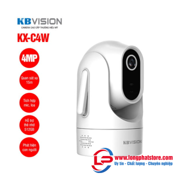 Camera wifi quay quét 4MP KBVISION KX-C4W