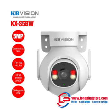 Camera wifi quay quét 5MP KBVISION KX-S5BW