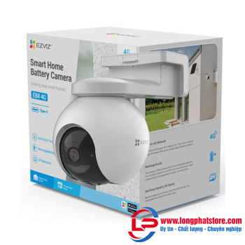 Camera Wifi quay quét dùng pin EZVIZ EB8 4G 2K